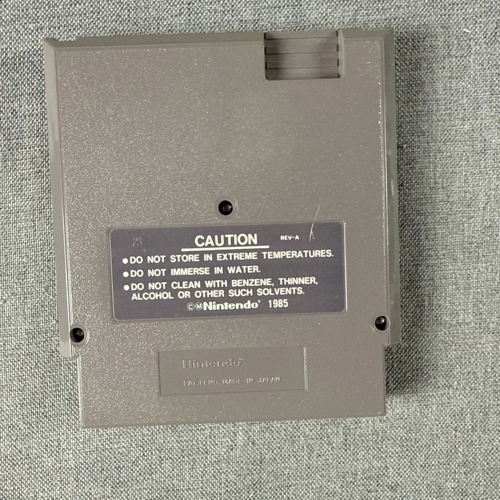 Nintendo Double‎ Dragon Two The Revenge 1985 With Nintendo Sleeve